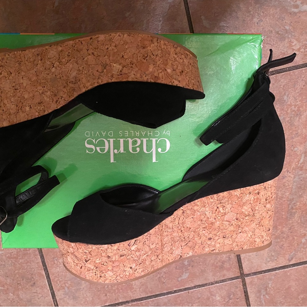 Charles By Charles David. New- Open Toe Platform … - image 6